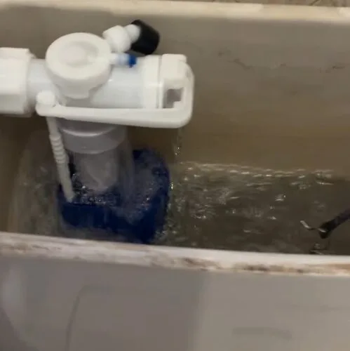 ボールタップ 古い部品 取り外し